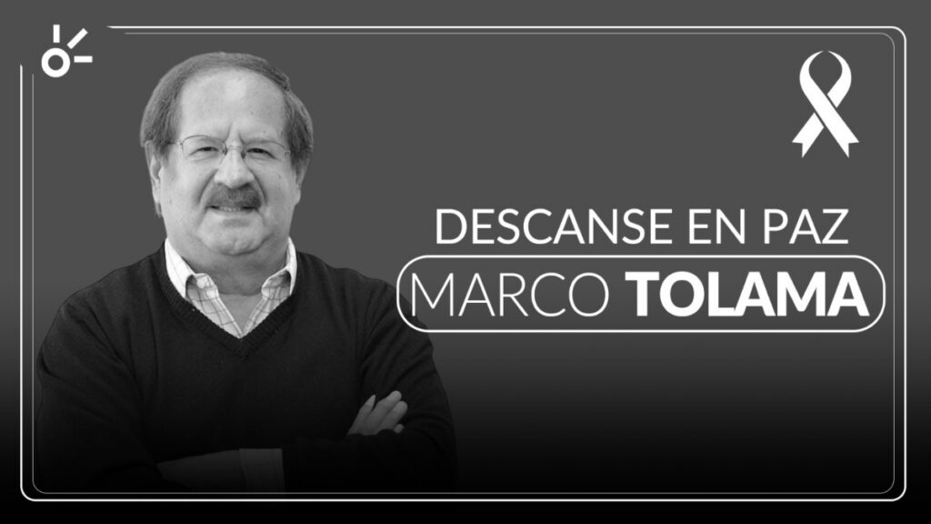 Marco Tolama fallece el jueves 26 de febrero