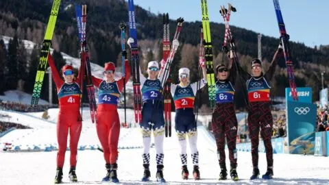Highlights del esquí de fondo en Milano Cortina 2026: resultados de sprint libres por equipos final femenil