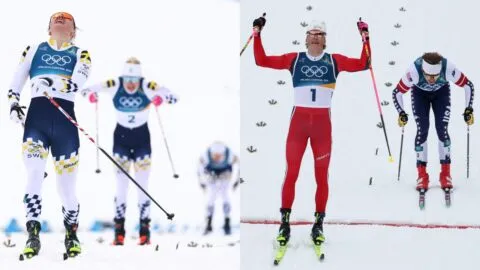 Highlights del esquí de fondo en Milano Cortina 2026: resultados del sprint clásico varonil y femenil