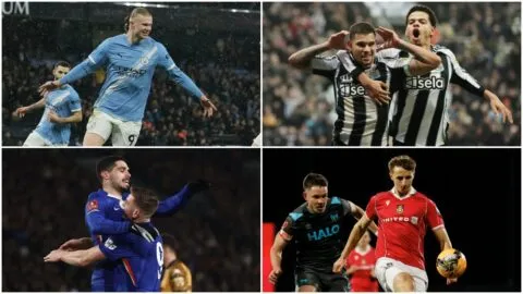 Newcastle vs Manchester City y Wrexham vs Chelsea, sacuden la FA Cup