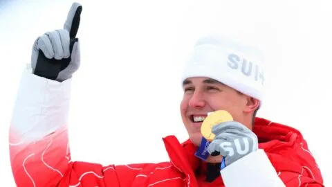 Franjo von Allmen conquista su tercer oro en Milano Cortina 2026