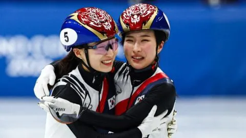 Corea del Sur firma el 1-2 en los 1500m de pista corta en Milano Cortina 2026
