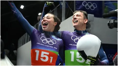 Highlights del skeleton en Milano Cortina 2026: resultados de la final por equipos mixtos