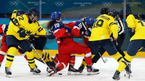 Highlights hockey en Milano Cortina 2026: resultado Chequia vs Suecia, cuartos de final femenil