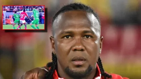 Hugo Rodallega, certero: "No fue falta"