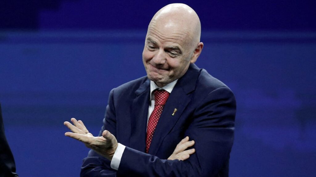 Infantino lanza el dardo: el Mundial 2026 no se compara con el Super Bowl. Reuters