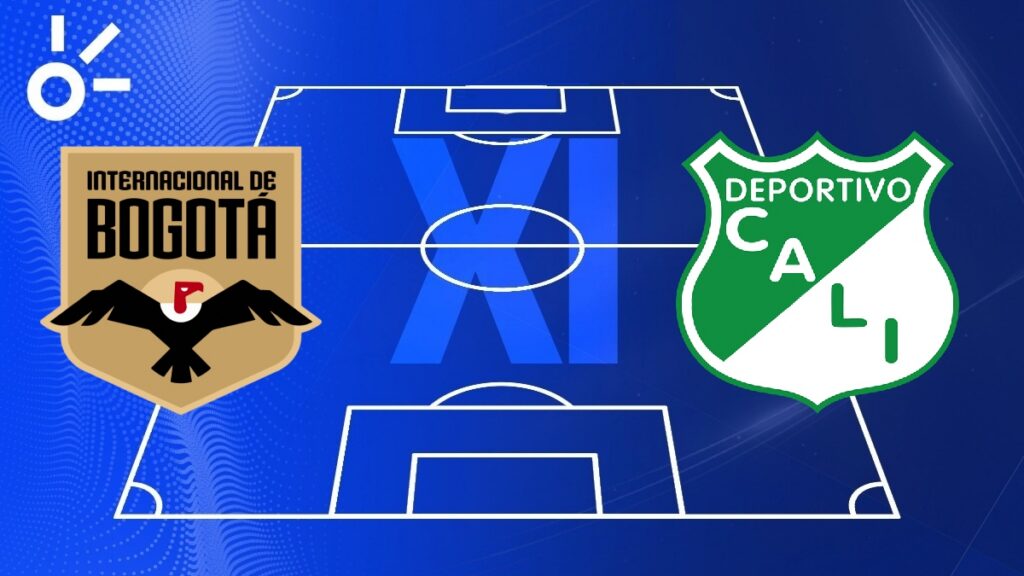 Internacional de Bogotá y Deportivo Cali se enfrentan en la sexta fecha de la Liga BetPlay