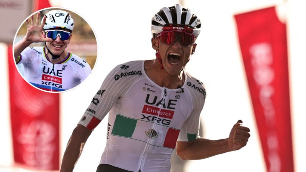 Isaac del Toro, tras los pasos de Tadej Pogacar