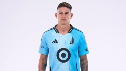 El frío, uno de los retos de James Rodríguez en el Minnesota United FC
