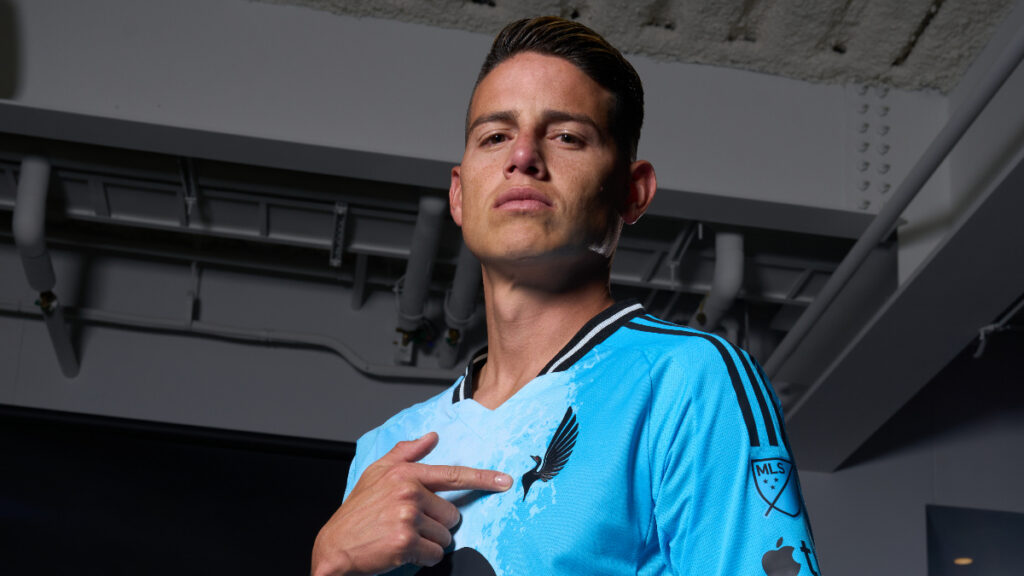 James Rodríguez, confirma su nuevo equipo. - Minnesota United.