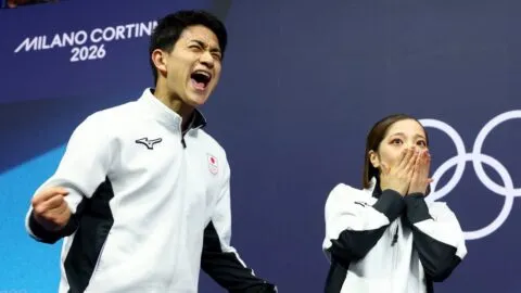 La rutina de oro que coronó a Miura y Kihara en Milano Cortina 2026