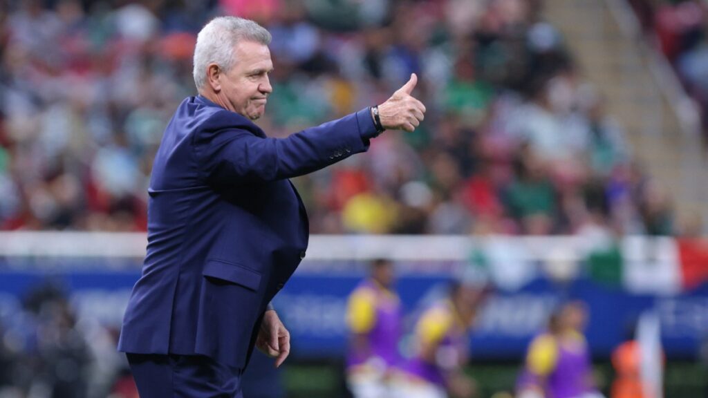 Javier Aguirre, con la selección mexicana
