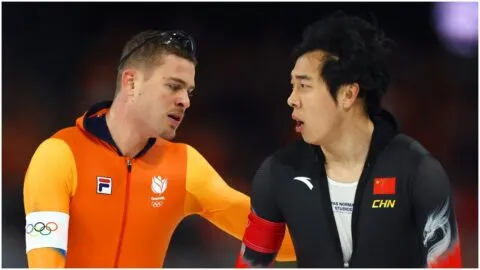 Wennemars explota contra Ziwen tras un cruce en el patinaje de velocidad de Milano Cortina 2026