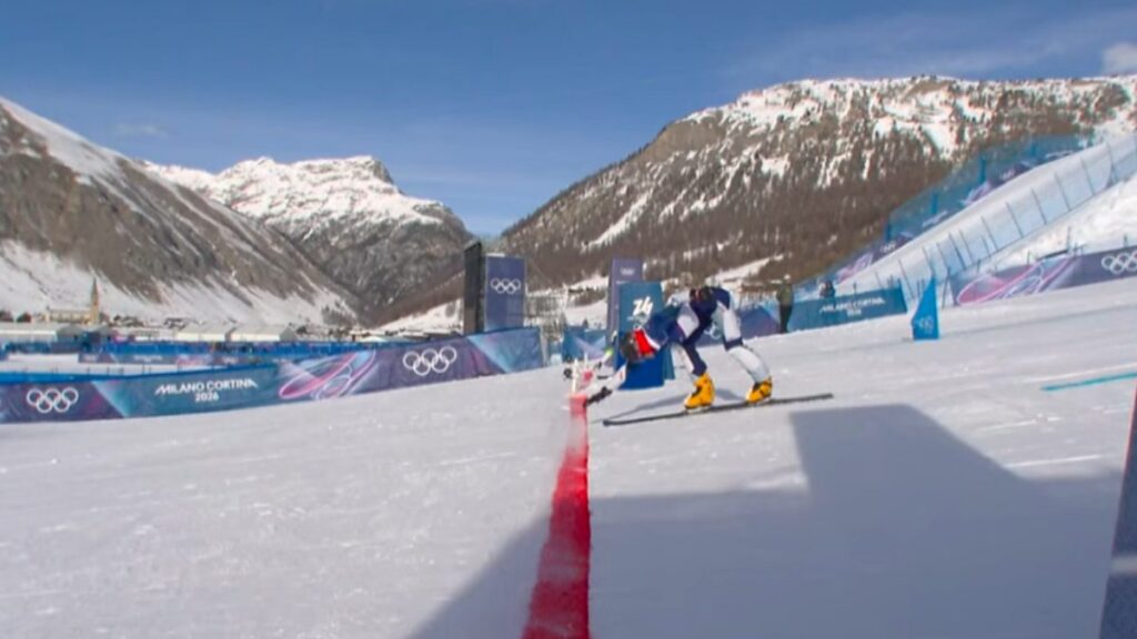 Photo finish en la final por el bronce en el slalom gigante paralelo varonil del snowboard