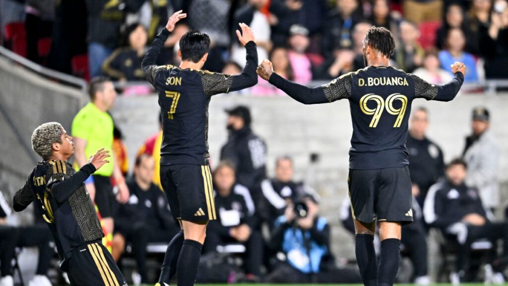 El LAFC domina y arruina el debut al Inter Miami y Messi en la MLS