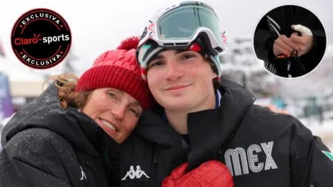 Lasse Gaxiola: Con posible fractura, pero feliz y orgulloso de representar a México en Milano Cortina 2026