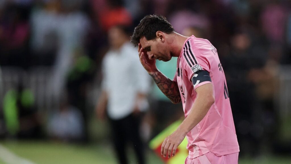 Leo Messi se lesiona y complica pretemporada del Inter Miami y Argentina