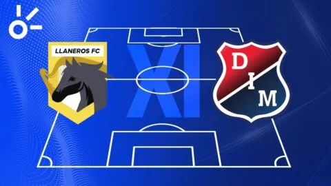 Posibles alineaciones de Llaneros vs Independiente Medellín por la Liga BetPlay 2026-I