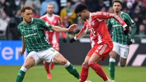 Luis Díaz se viste de asistidor ante el Werder Bremen