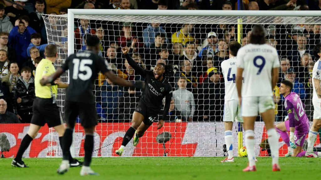 Leeds vs Manchester City | Imágenes de acción vía Reuters
