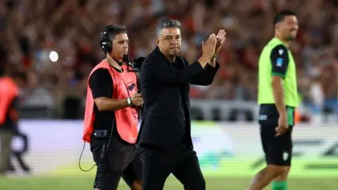 Marcelo Gallardo se despide de River con victoria en el Estadio Monumental