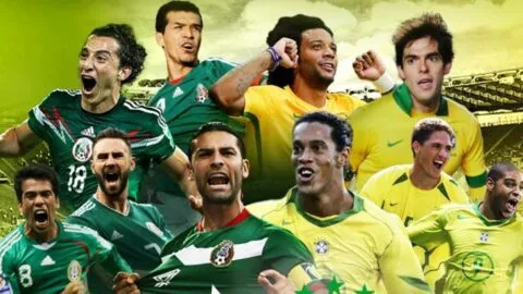 Borgetti, Layún, Kaká y Adriano, las nuevas estrellas para el México vs Brasil del partido de leyendas