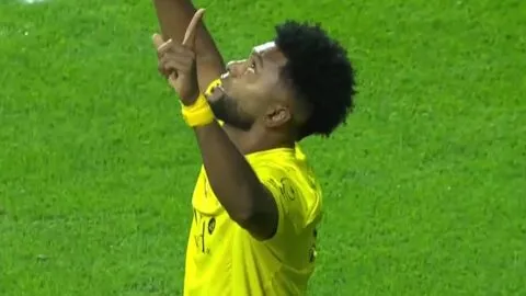 Bautismo de gol para Miguel Borja en los Emiratos Árabes