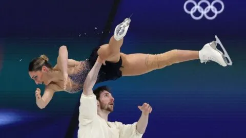 Sara Conti y Niccolò Macii brillan ante su gente en Milano Cortina 2026