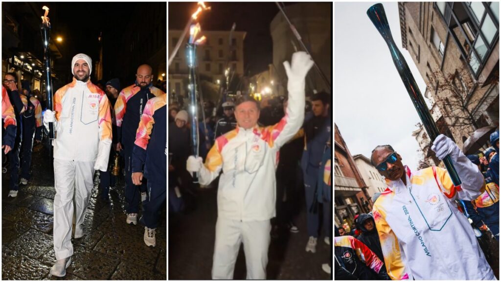 Continúa el relevo de la Antorcha Olímpica previo a Milano Cortina 2026