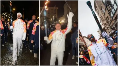 Cesc Fábregas, Javier Zanetti y Snoop Dogg iluminan Italia con el relevo de la Antorcha Olímpica