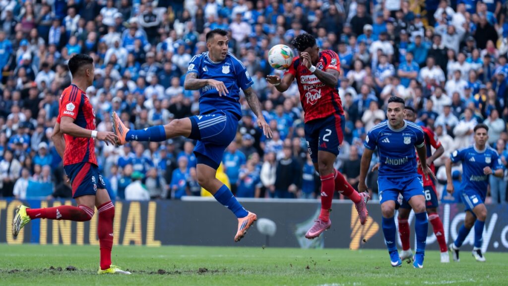 Millonarios y Deportivo Independiente Medellín empataron sin goles en El Campín