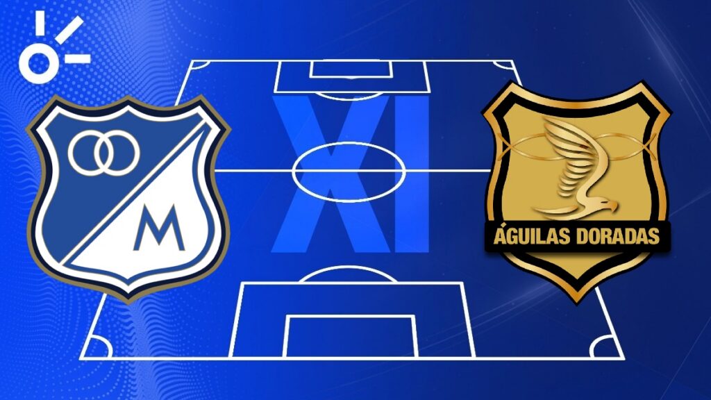 Posibles alineaciones de Millonarios y Águilas Doradas