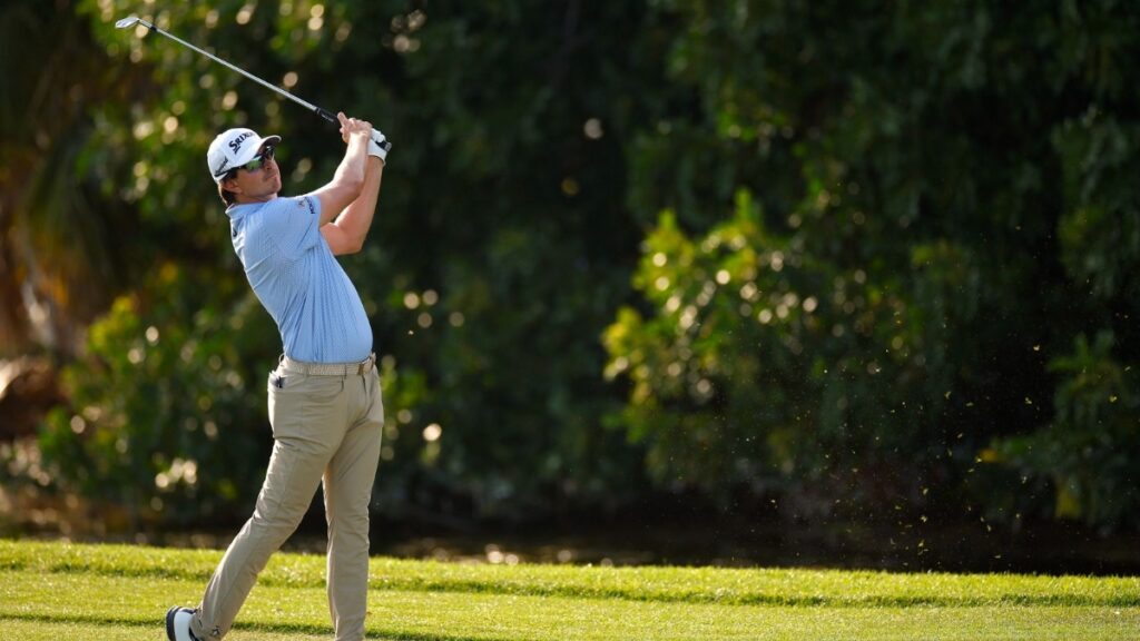 Nicolás Echavarría en el Cognizant Classic del PGA Tour