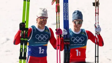 Noruega, oro en esquí de fondo: Johannes Klaebo suma cinco melladas en Milano Cortina 2026