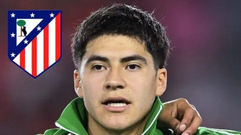 Obed Vargas se queda en el Atlético de Madrid; ya no será cedido