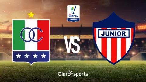 Once Caldas vs Junior, en vivo la Liga BetPlay 2026-I: ¿Quién gana el partido de hoy?