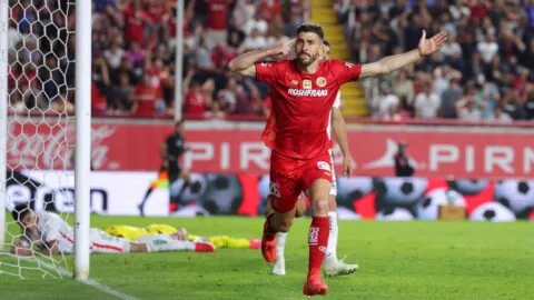 Paulinho es la figura del Toluca en la victoria ante Necaxa