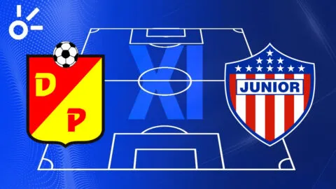 Alineaciones confirmadas de Deportivo Pereira vs Junior por la Liga BetPlay 2026-I