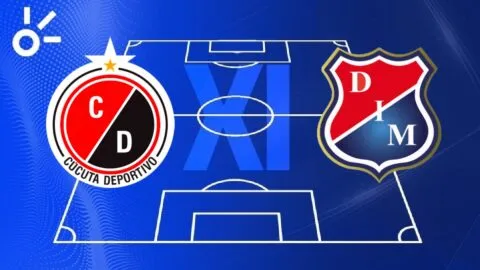 Posibles alineaciones del Cúcuta Deportivo vs Independiente Medellín por la Liga BetPlay Dimayor 2026-I