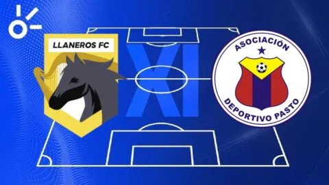 Posibles alineaciones del Llaneros vs Deportivo Pasto por la Liga BetPlay Dimayor 2026-I