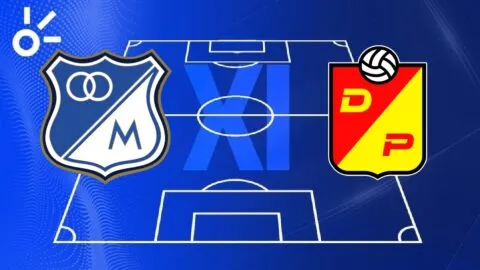 Posibles alineaciones de Millonarios vs Deportivo Pereira por la Liga BetPlay 2026-I