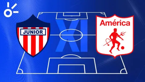 Posibles alineaciones de Junior vs América de Cali por la Liga BetPlay 2026-I