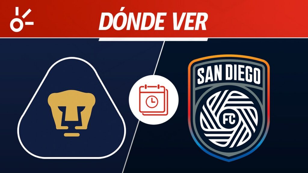 Pumas recibe a San Diego en la vuelta de la primera ronda de la Concachampions