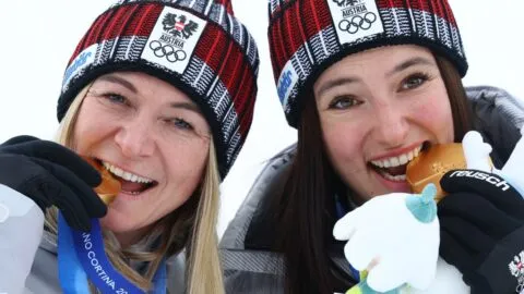 Highlights del esquí alpino Milano Cortina 2026: resultados del combinado por equipos femenil