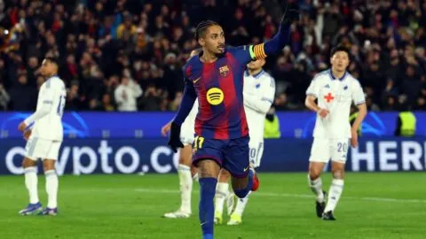 Raphinha, al rescate