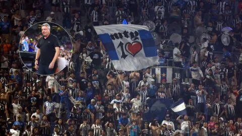 Afición de Monterrey canta contra jugadores y Domenec Torrent 