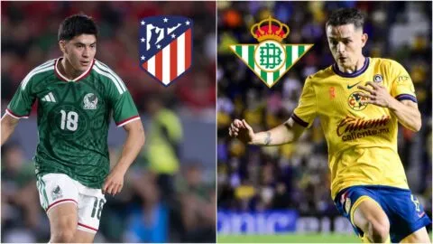 Atlético de Madrid y Betis, con una fuerte relación con México
