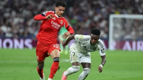 Richard Ríos, el punto alto en el Bernabéu a pesar del tropiezo