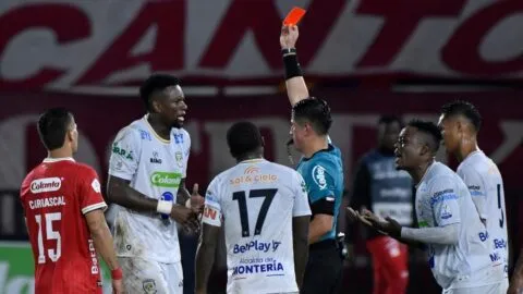 Todas las expulsiones de la Liga BetPlay 2026-I