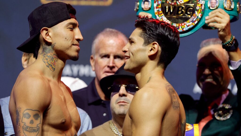 Ryan Garcia y Mario Barrios cumplen la báscula y van por el título CMB